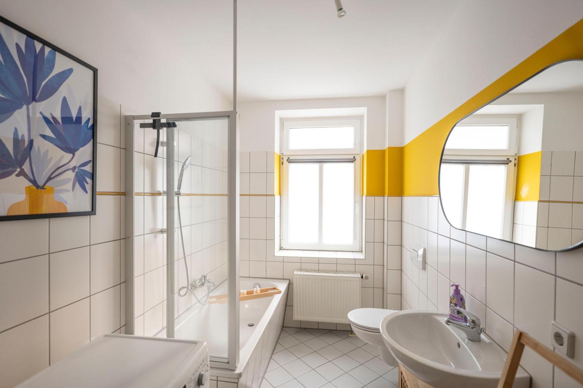 Boho-Suite - Sauna, Netflix, Nespresso, Zentral, Messe Chemnitz Exterior foto